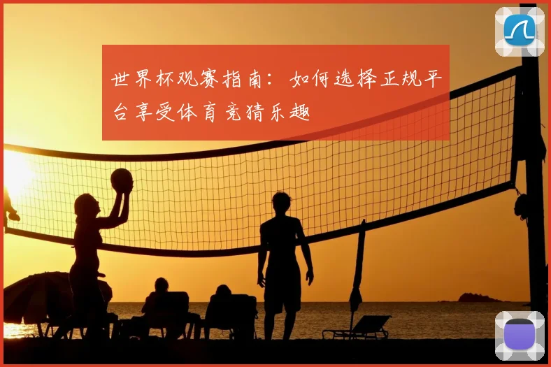世界杯观赛指南：如何选择正规平台享受体育竞猜乐趣