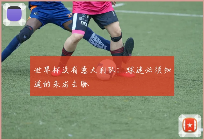 世界杯没有意大利队：球迷必须知道的来龙去脉