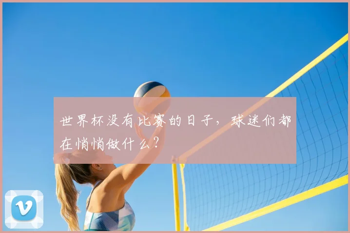 世界杯没有比赛的日子，球迷们都在悄悄做什么？